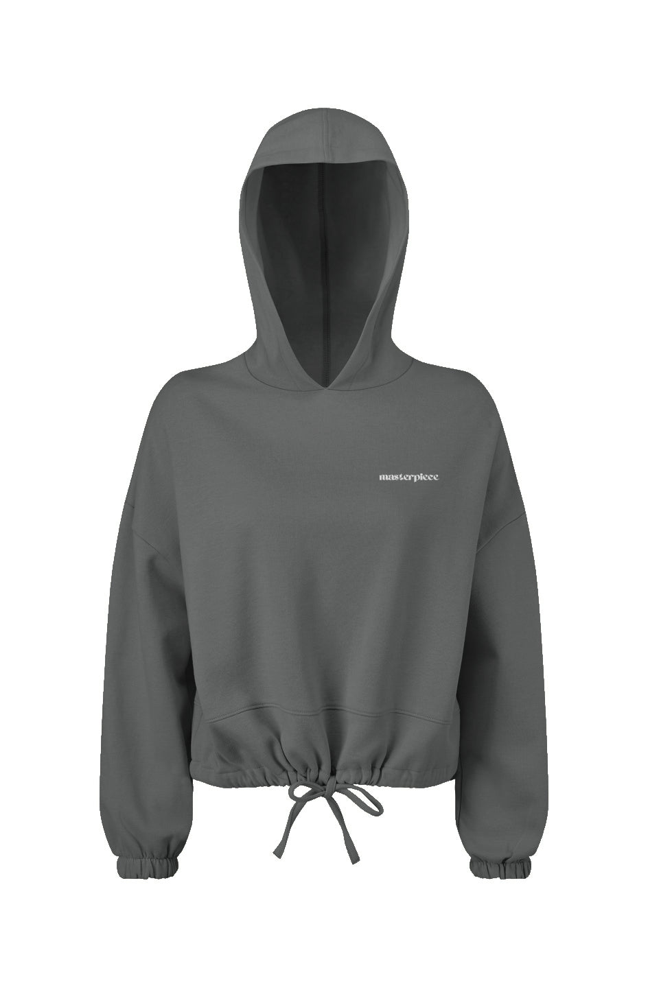 Masterpiece Ladies' Cropped Oversize Hooded Sweats