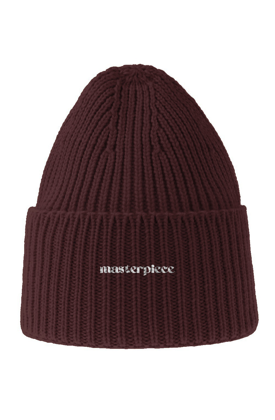  Masterpiece Sustainable Chunky Rib Knit Beanie