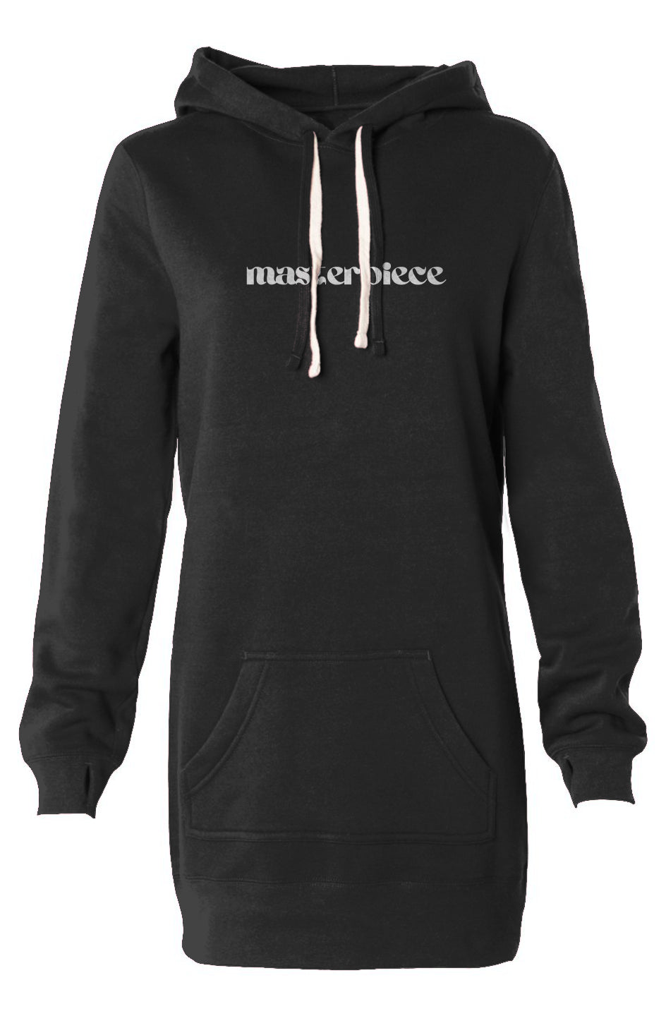 Masterpiece Hooded Sweatshirt Dress