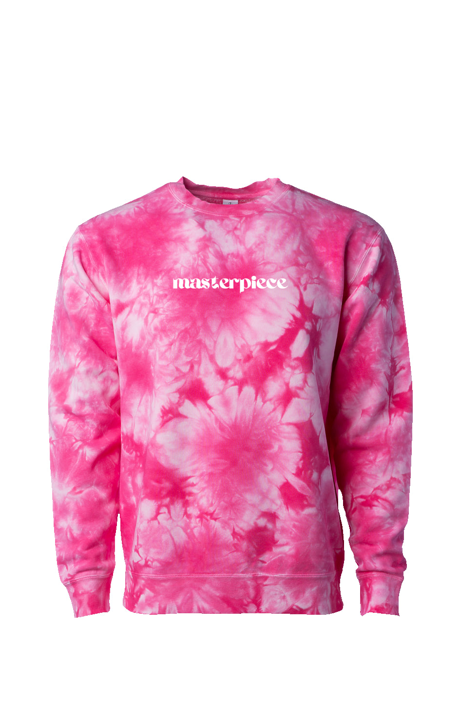 Masterpiece Crystal Tie Dye Crewneck