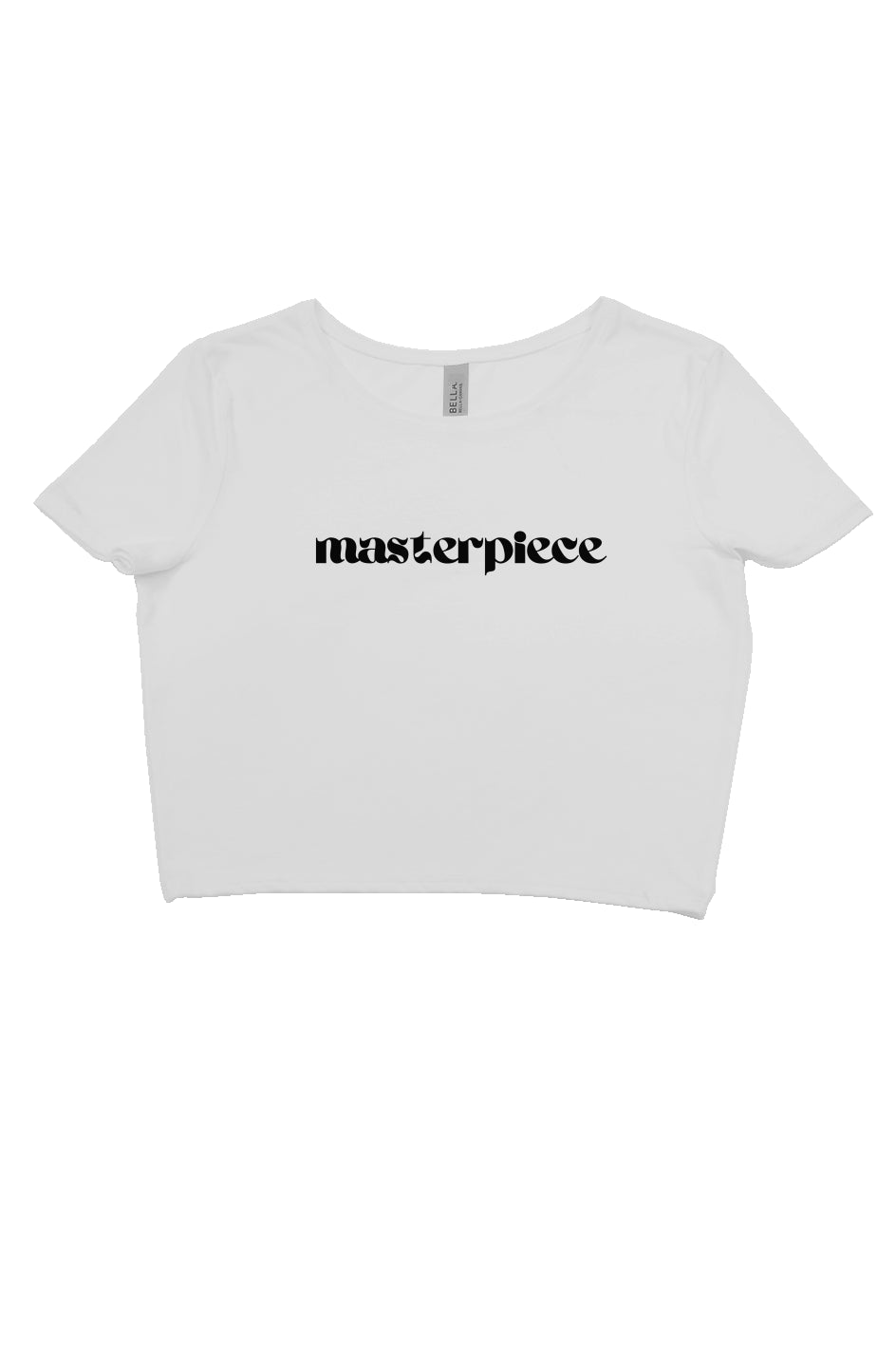 Masterpiece crop tee