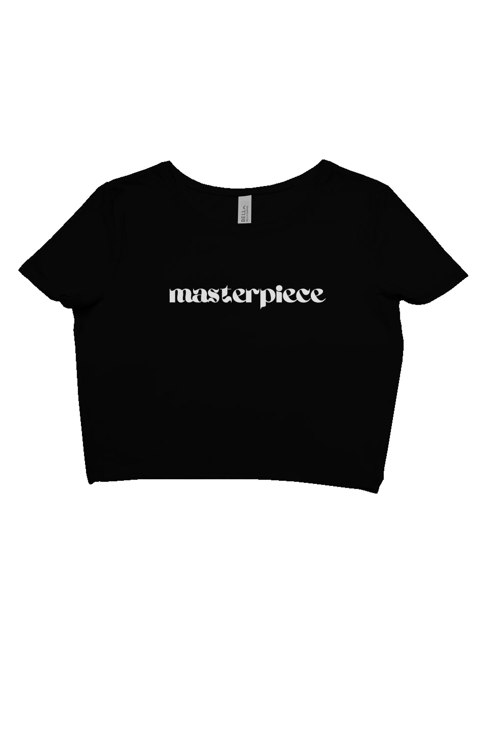 Masterpiece crop tee