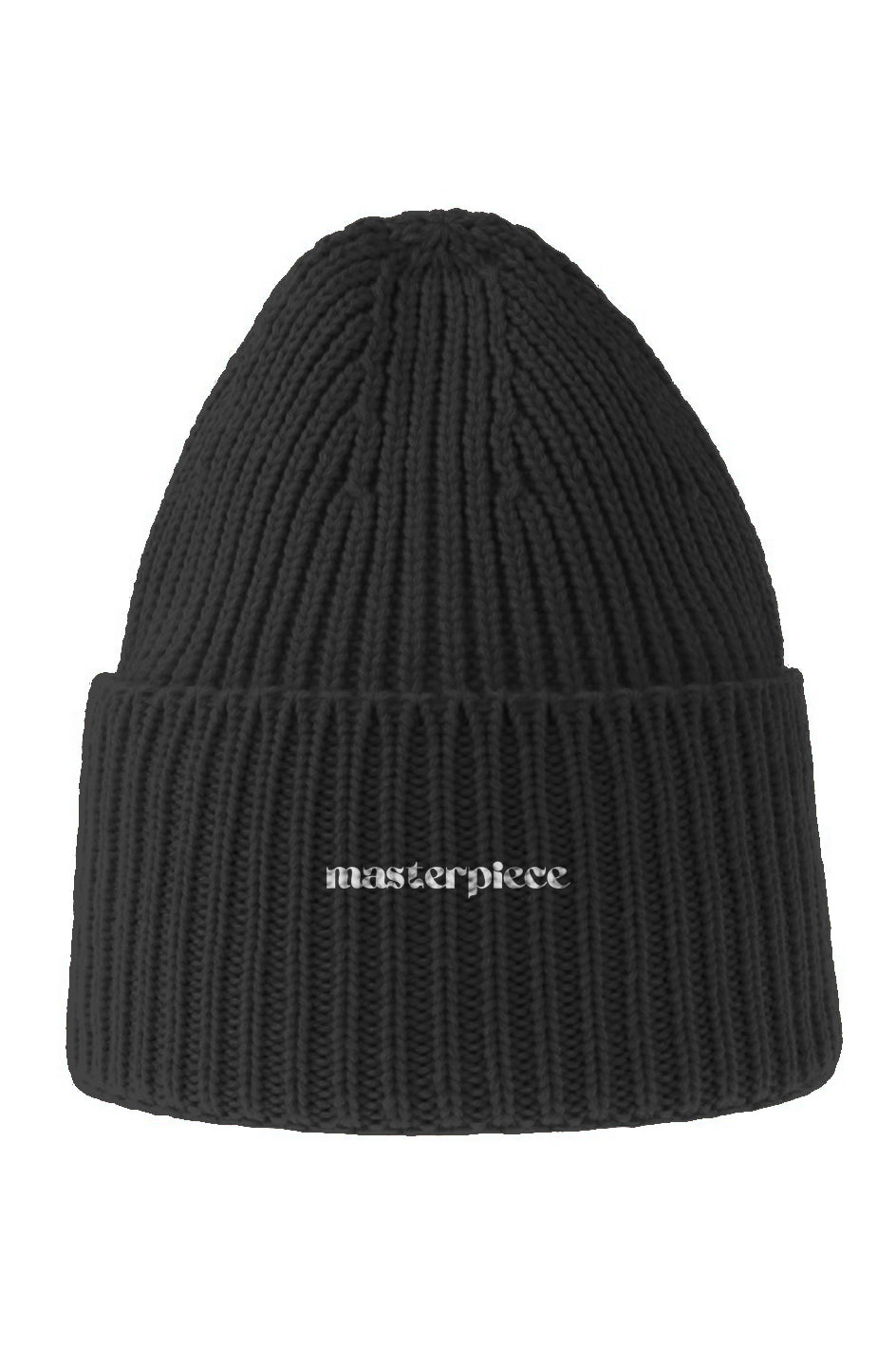 Masterpiece Sustainable Chunky Rib Knit Beanie