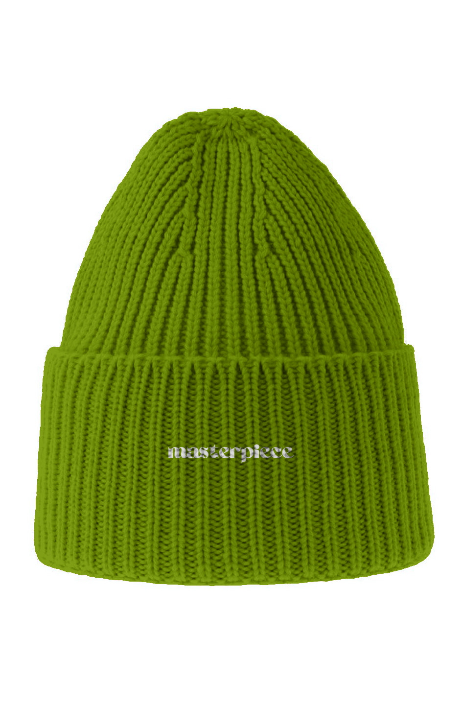 Masterpiece Sustainable Chunky Rib Knit Beanie