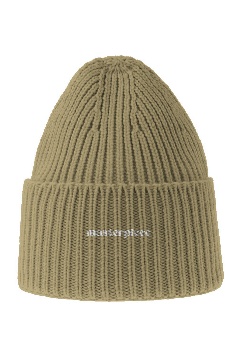 Masterpiece Sustainable Chunky Rib Knit Beanie